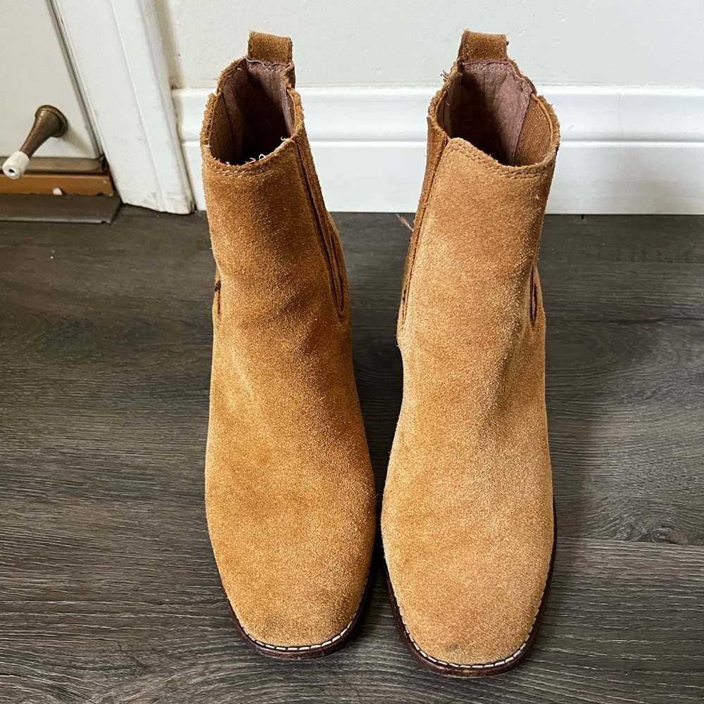 Madewell suede boots